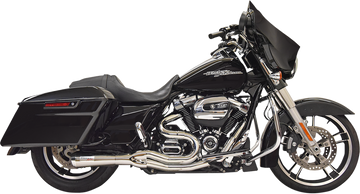 1800-2506 - BASSANI XHAUST Road Rage II 2-Into-1 Mid-Length Exhaust System - Chrome 1F72C