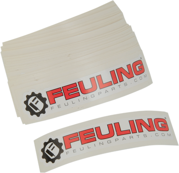 FEULING OIL PUMP CORP. STICKERS FEULING 50PK 1066