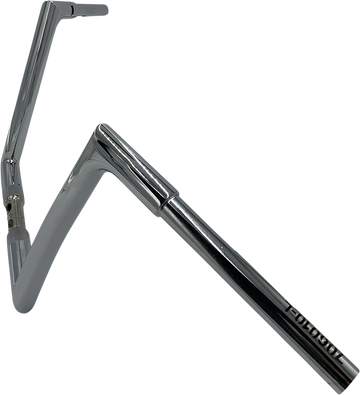 0601-5520 - FAT BAGGERS INC. Handlebar - Flat Top - 10" - Chrome 706010