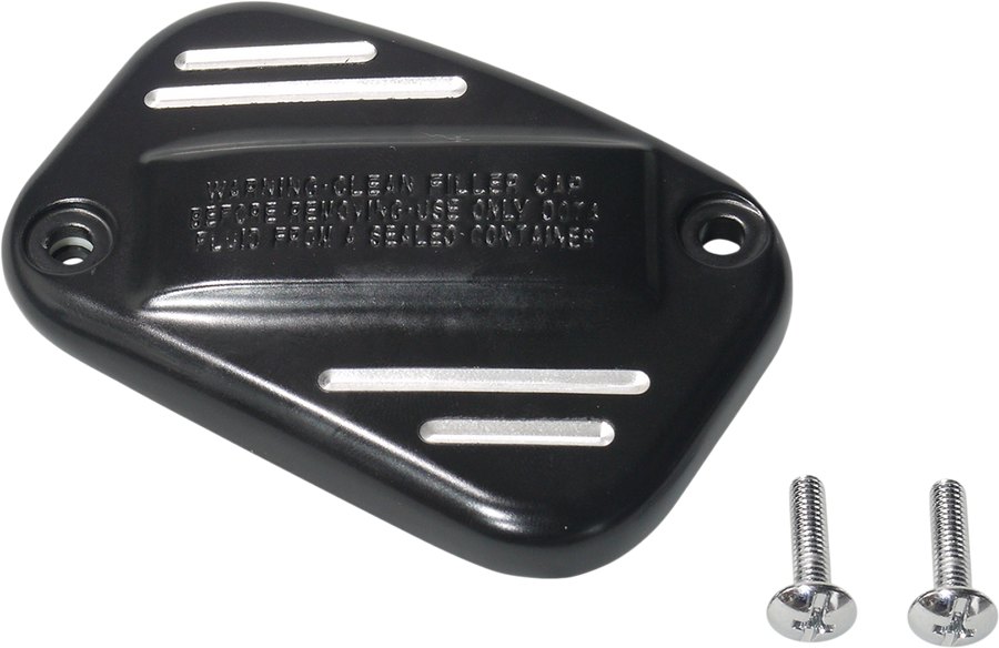 DRAG SPECIALTIES Master Cylinder Cover - Black 78151
