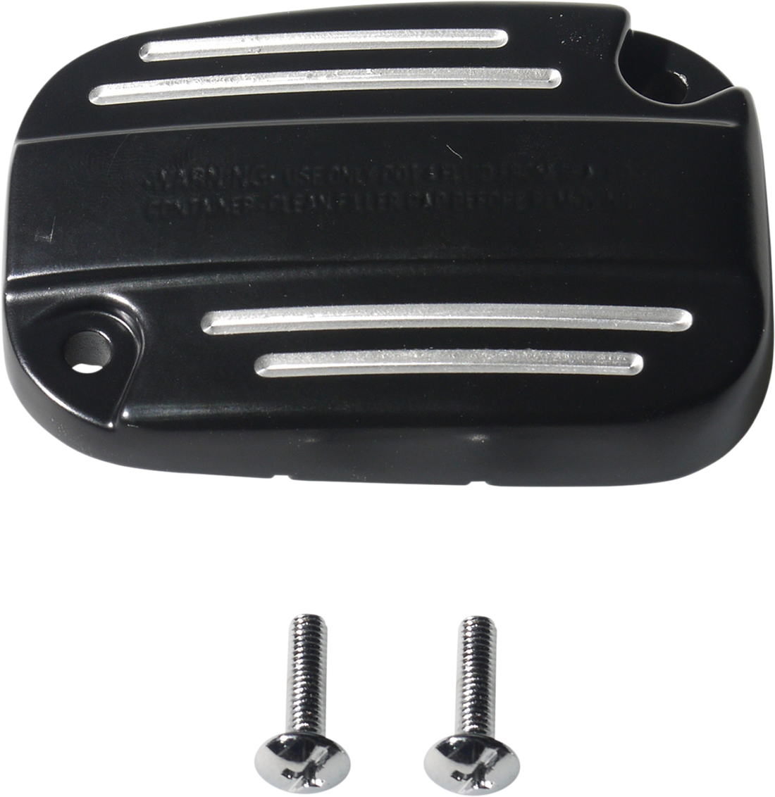 DRAG SPECIALTIES Master Cylinder Cover - Black 78152