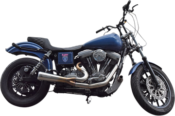 1800-2516 - BASSANI XHAUST Ripper 2:1 Exhaust System - Chrome 1D5C