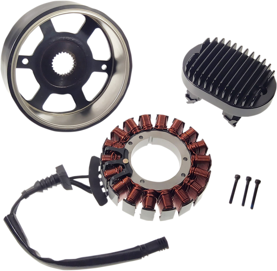 2112-1518 - DRAG SPECIALTIES Charging Kit - '18-'22 - Black 2112-1518