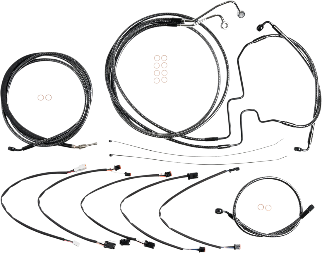 0662-0809 - MAGNUM Control Cable Kit - KARBONFIBR 787411