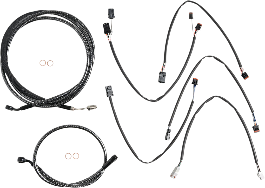 0662-0810 - MAGNUM Control Cable Kit - KARBONFIBR 787421