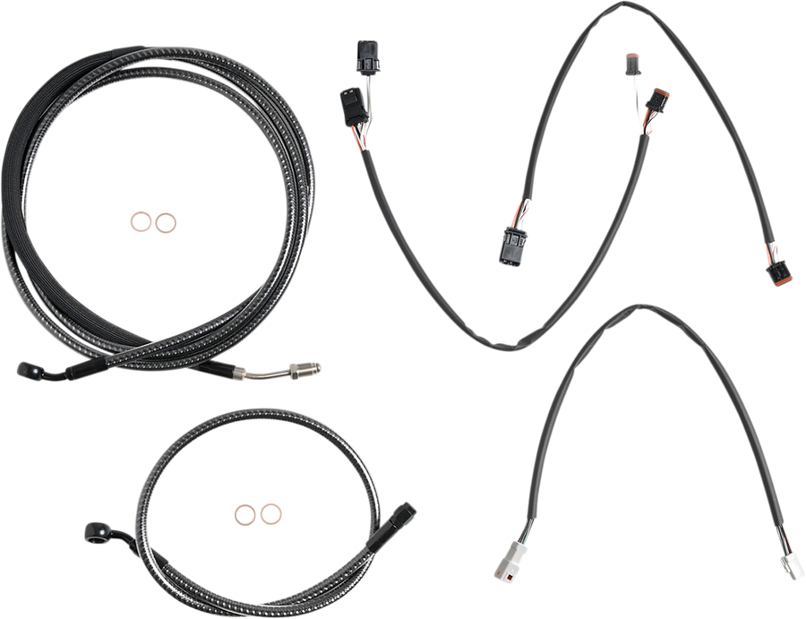 0662-0817 - MAGNUM Control Cable Kit - KARBONFIBR 787881