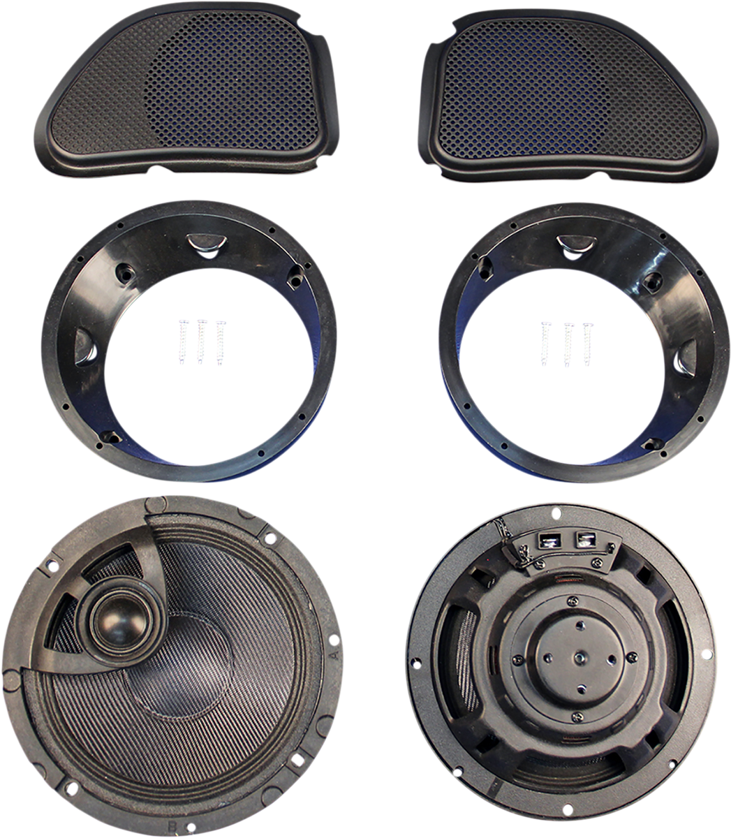 4405-0823 - J & M Speaker Kit - Fairing - '98-'13 FLTR HR13-6582TW-XRP