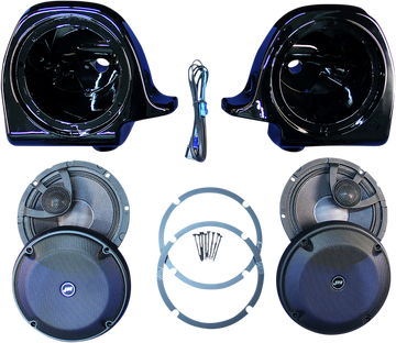 4405-0824 - J & M Speaker Kit - Fairing - '06-'13 FLHTK HL13-6582TW-XRP