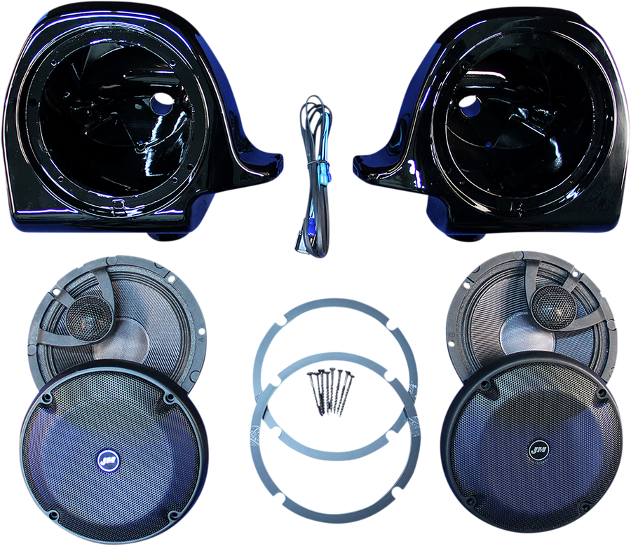 4405-0824 - J & M Speaker Kit - Fairing - '06-'13 FLHTK HL13-6582TW-XRP