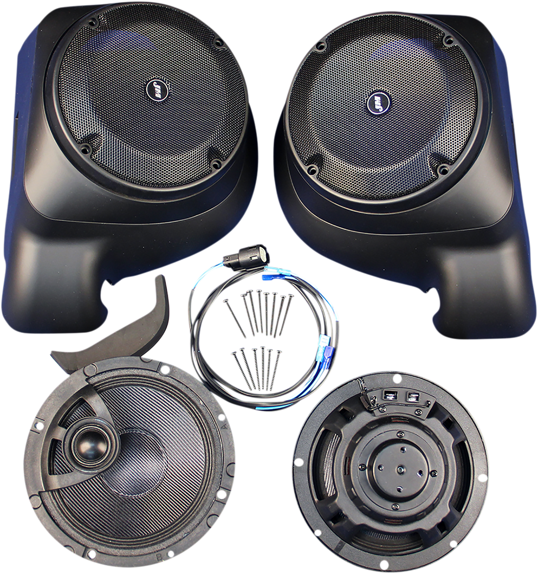 4405-0825 - J & M Speaker Kit - Fairing - '14-'21 FLHTK HLRKW6582TW-XRP