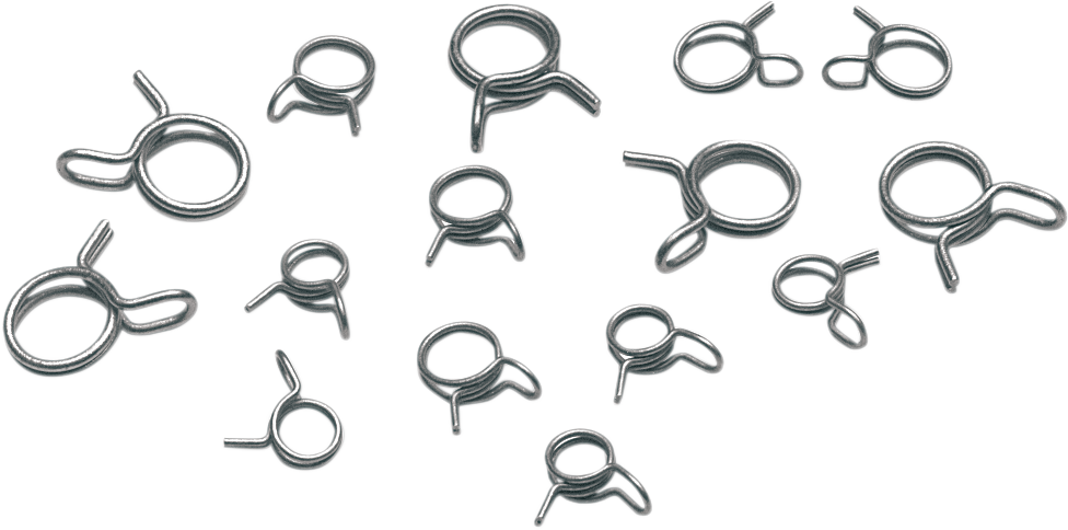 M30040 - MOOSE RACING Wire Clamps - Assortment - 15-Piece 111-1511