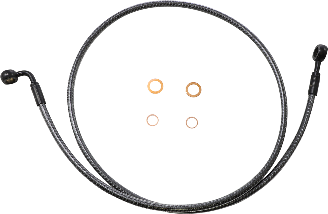 1741-6288 - MAGNUM Brake Line - Front - 180?/90? - 48" - KARBONFIBR 76448SW