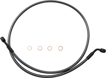 1741-6290 - MAGNUM Brake Line - Front - 180?/60? - 44" - KARBONFIBR 76744SW