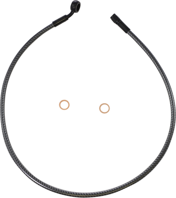 1741-6323 - MAGNUM Brake Line - Front - 12 mm - 35? - 32" - KARBONFIBR AS778132