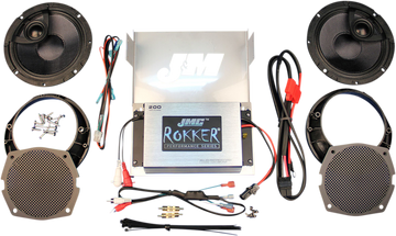 4405-0852 - J & M 200 W Amplifier/Speaker Kit - '98-'13 FLHX/FLHT RPKT-200HC13