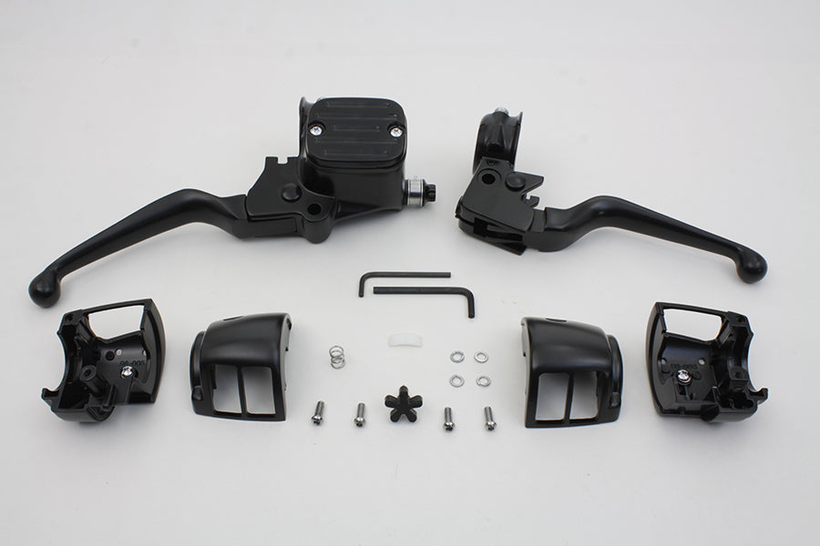 22-1165 - Contour Style Handlebar Control Kit Black