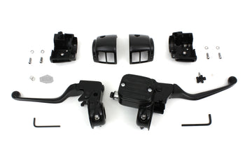 22-1166 - Contour Style Handlebar Control Kit Black