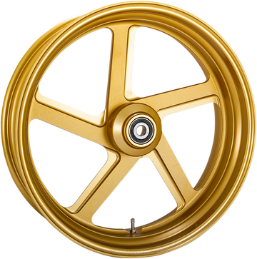 0201-2333 - PERFORMANCE MACHINE (PM) Wheel - Pro-Am - Dual Disc - Front - Gold Ops* - 21"x3.50" - No ABS 12027106RPROSMG