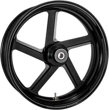 0201-2334 - PERFORMANCE MACHINE (PM) Wheel - Pro-Am - Dual Disc - Front - Black Ops* - 21"x3.50" - With ABS 12047106RPROSMB
