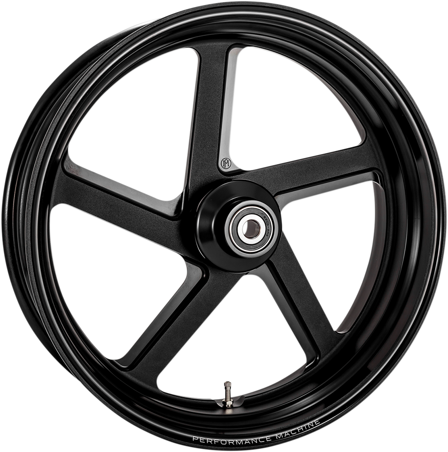 0202-2161 - PERFORMANCE MACHINE (PM) Wheel - Pro-Am - Single Disc - Rear - Black Ops* - 18"x5.50" - ABS 12697814RPROSMB