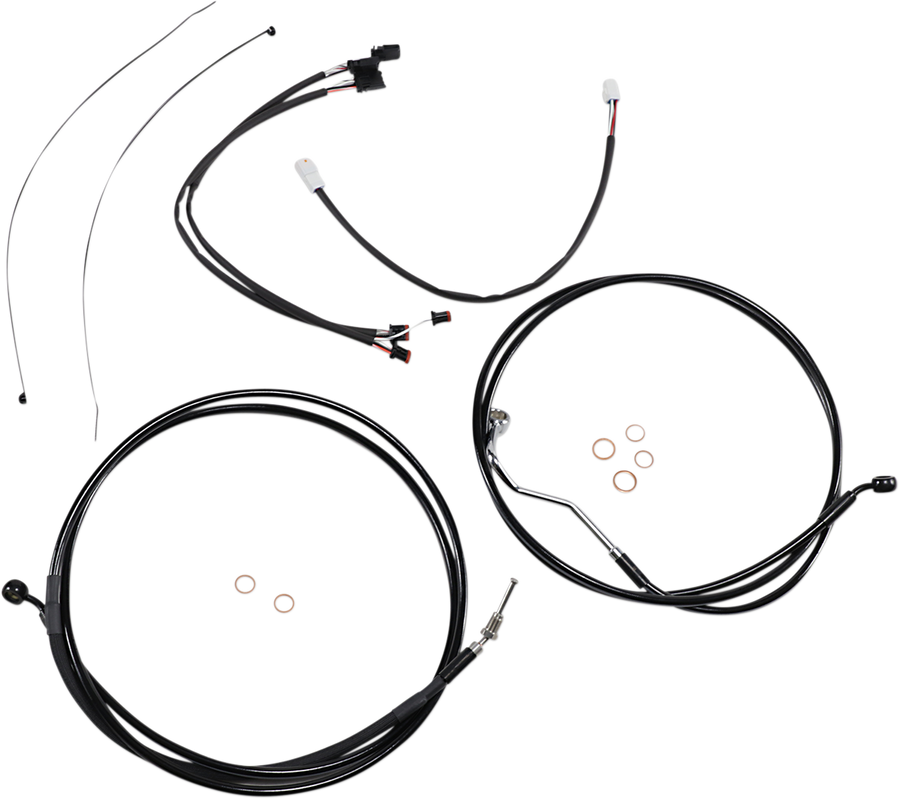 0662-0531 - MAGNUM Control Cable Kit - XR - Black 486882