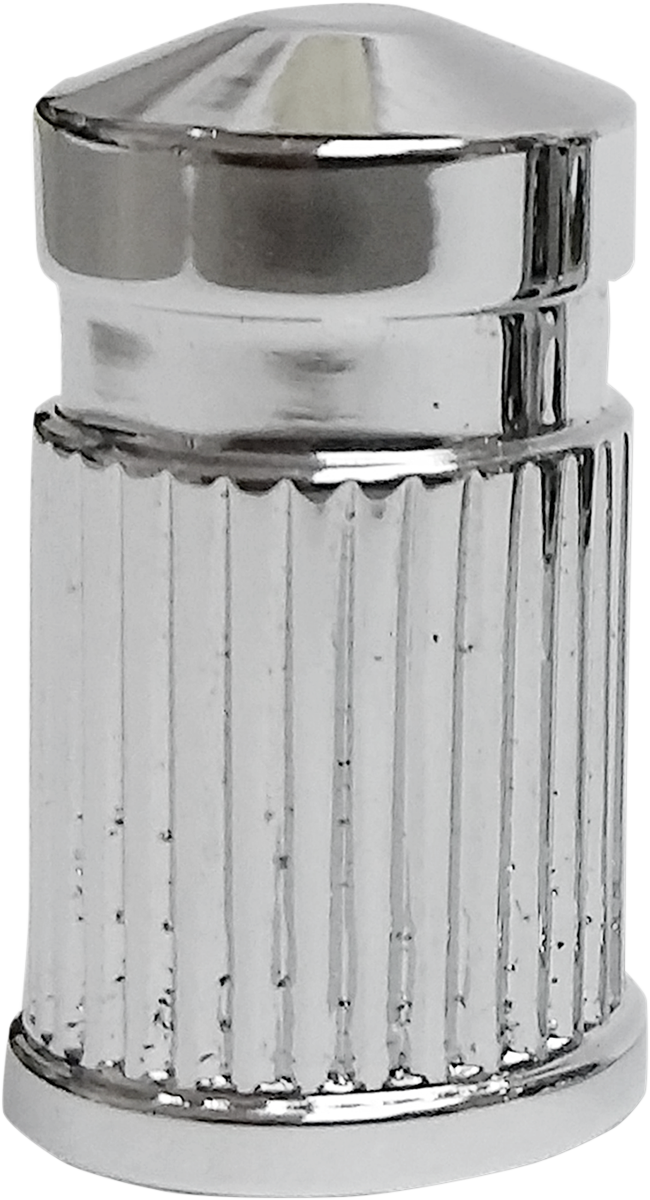 0361-0076 - AVON GRIPS Valve Stem Cap - Round - Chrome SVC-307-CH