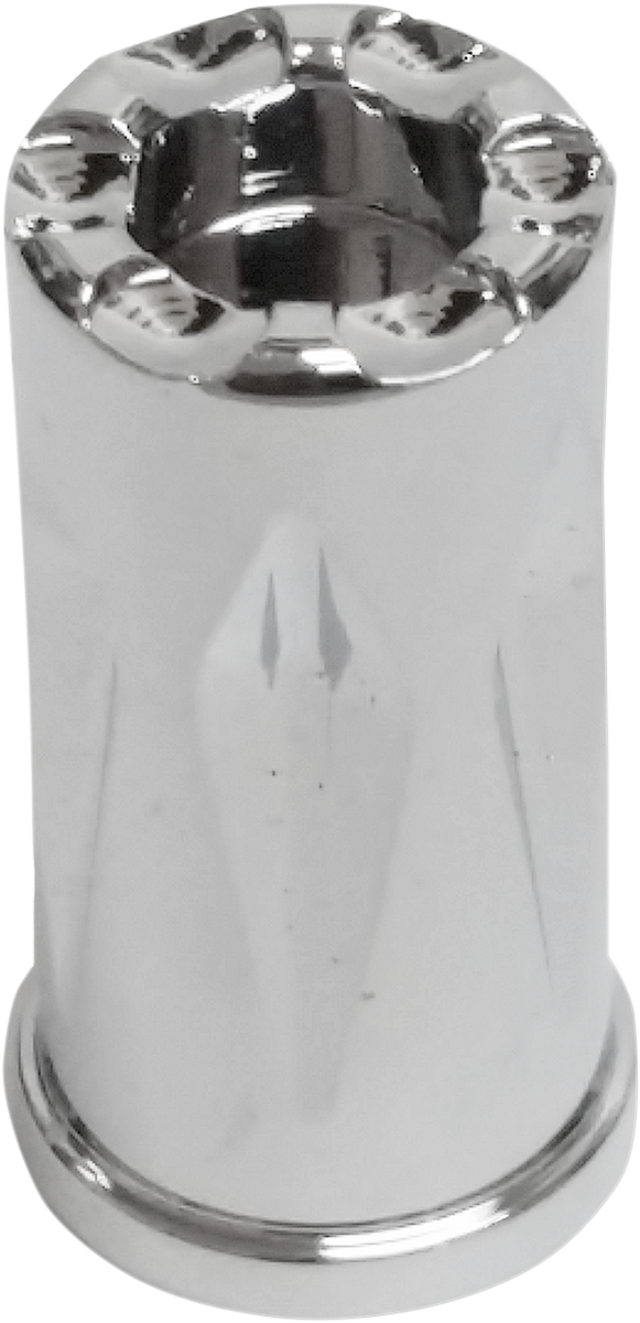 0361-0084 - AVON GRIPS Valve Stem Caps - Rival - Chrome SVC-311-CH-RIV
