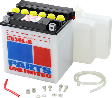 2113-0197 - PARTS UNLIMITED Battery - YB30L-B CB30L-B-FP