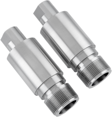 0404-0283 - CYCLE VISIONS Chrome Fork Tube Extensions - 41 mm Diameter - Extends +2" CV7100