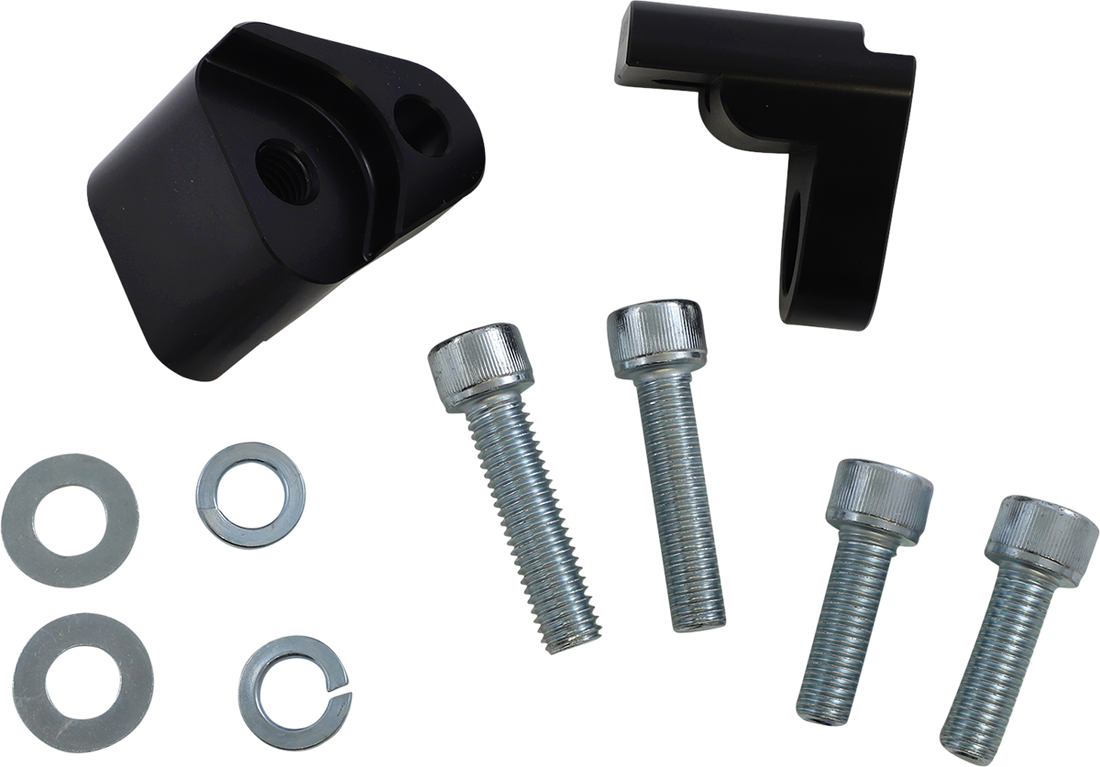 1304-1059 - ARLEN NESS Rear Shock Lift Kit +1" - Black 140-000