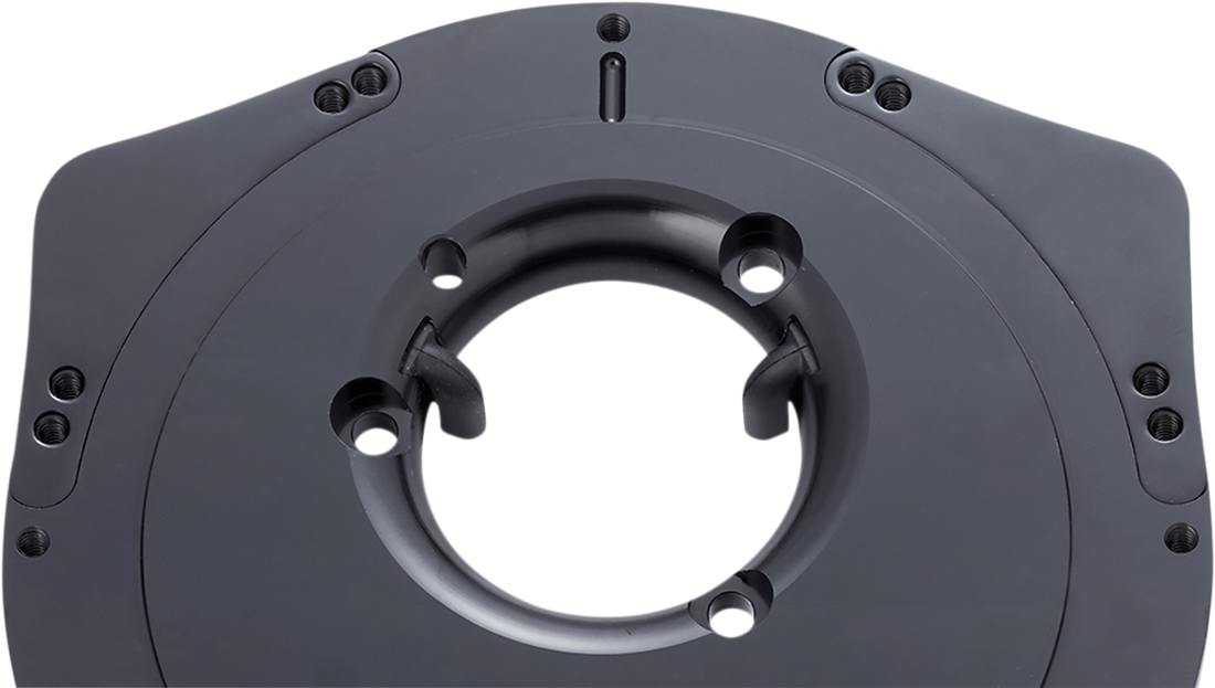 1014-0312 - ARLEN NESS Inverted Air Cleaner Cover Plate - Black 600-052
