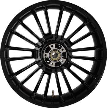0202-2177 - COASTAL MOTO Rear Wheel - Atlantic 3D - Single Disc/No ABS - Black - 18" x 5.50" - '09+ FL 3D-ATL185SB