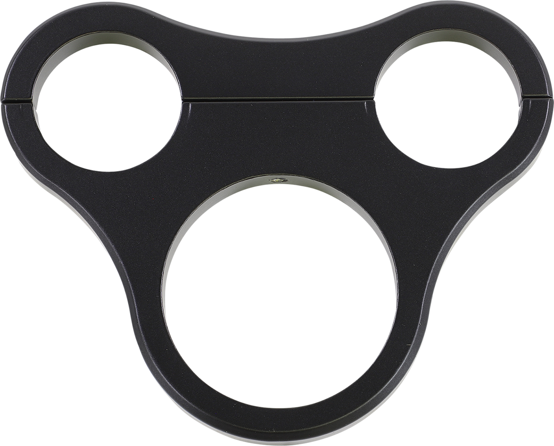 2210-0566 - DRAG SPECIALTIES 1.5" T-Bar Gauge Mount - Flat Black - For Mini Gauge 2210-0566