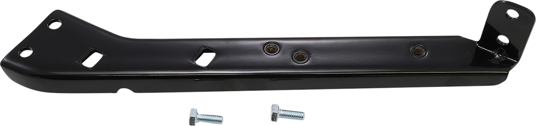 DRAG SPECIALTIES Left Saddlebag Rail Support Bracket - Black S77-0135GBL