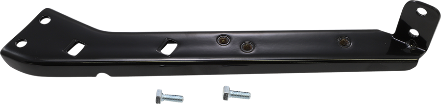 DRAG SPECIALTIES Left Saddlebag Rail Support Bracket - Black S77-0135GBL