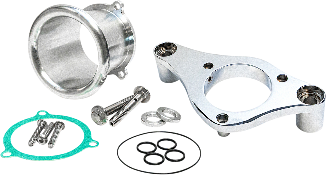 1010-2832 - FEULING OIL PUMP CORP. Velocity Stack - Chrome - M8 5402