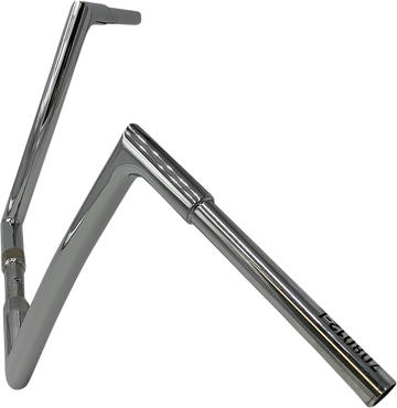 0601-5529 - FAT BAGGERS INC. Handlebar - Flat Top - 12" - Chrome 708012