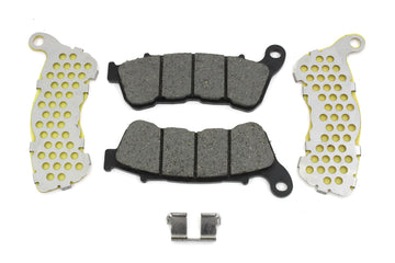 23-0191 - Zinc Dura Kevlar Front Brake Pad Set