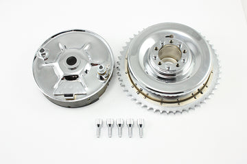 23-0877 - Rear Mechanical Brake Drum Kit Chrome
