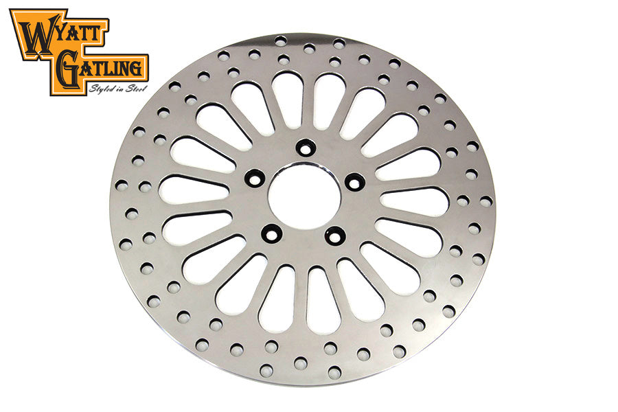 23-1529 - 11.8  Wyatt Gatling Front Brake Disc 18 Spoke Style