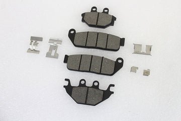 23-1573 - Semi-Metallic Front and Rear Brake Pad Set