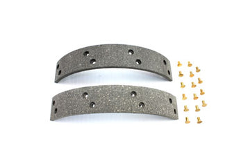 23-1989 - Rear Brake Shoe Lining with Rivets