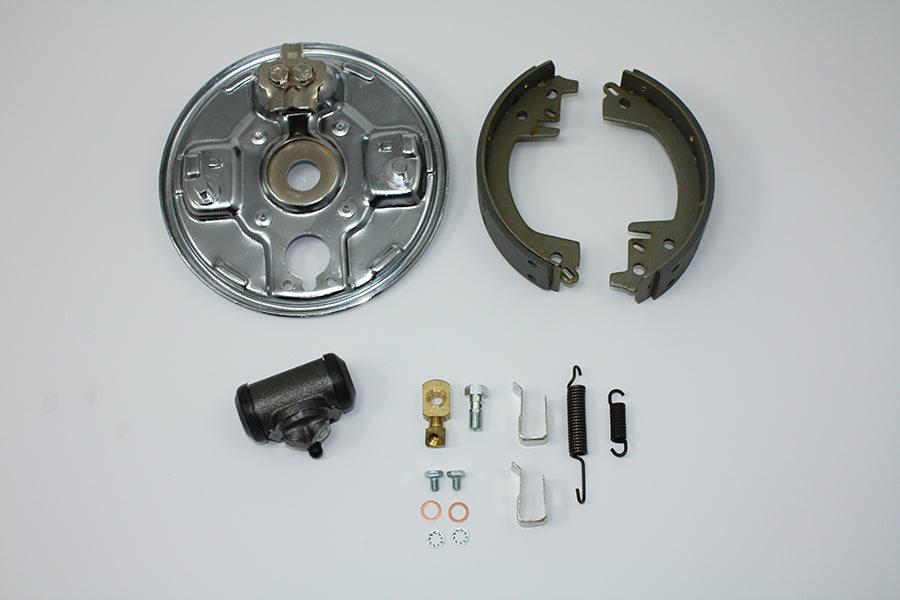 23-9247 - Rear Hydraulic Brake Backing Plate Kit Chrome
