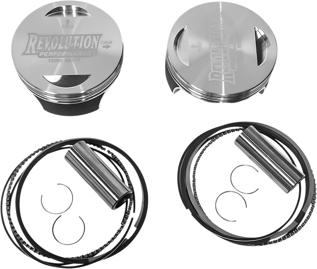 0910-6372 - REVOLUTION PERFORMANCE, LLC Piston Kit RP301-116W