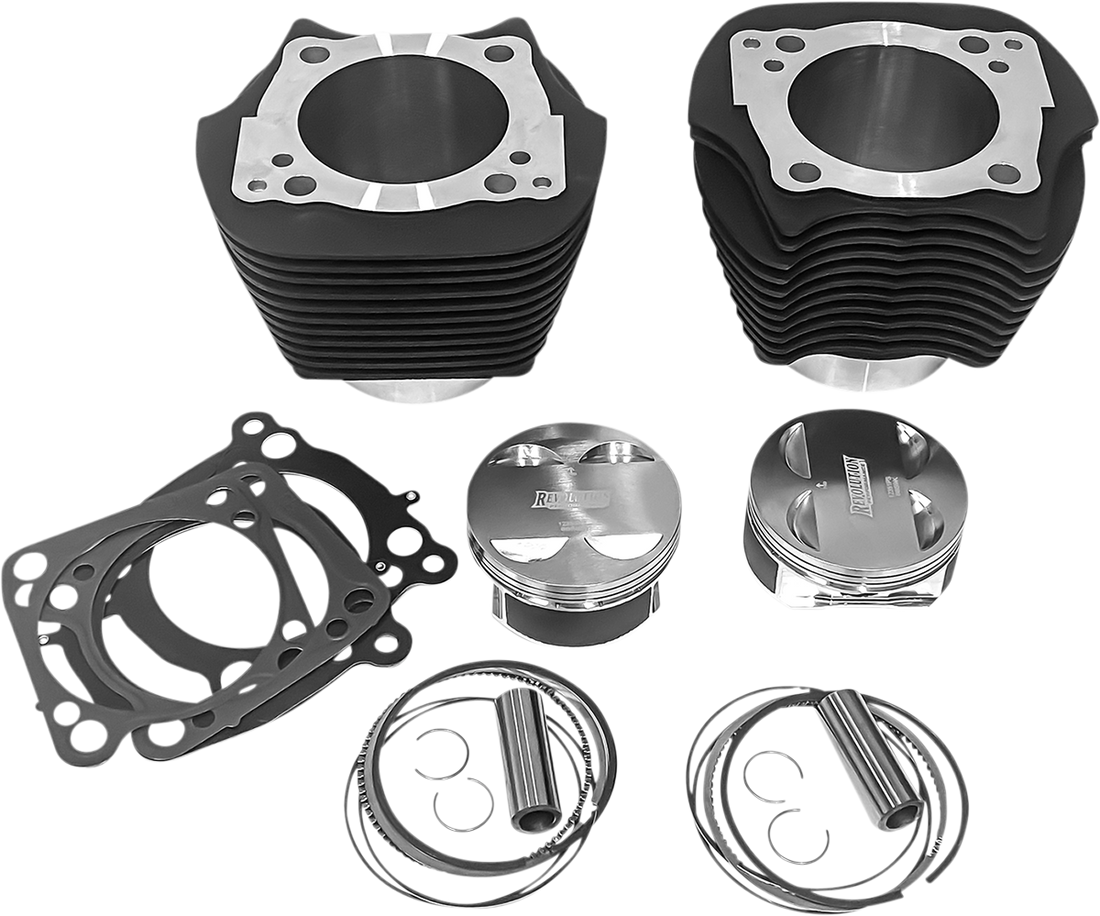0931-1038 - REVOLUTION PERFORMANCE, LLC Cylinder Kit - 124" - Black - M8 RP201-603W