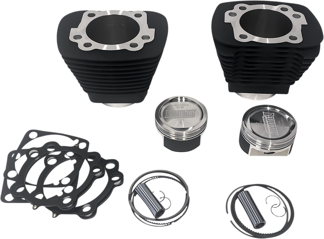 0931-1067 - REVOLUTION PERFORMANCE, LLC Cylinder Kit - 1250 cc - Black RP201-406W