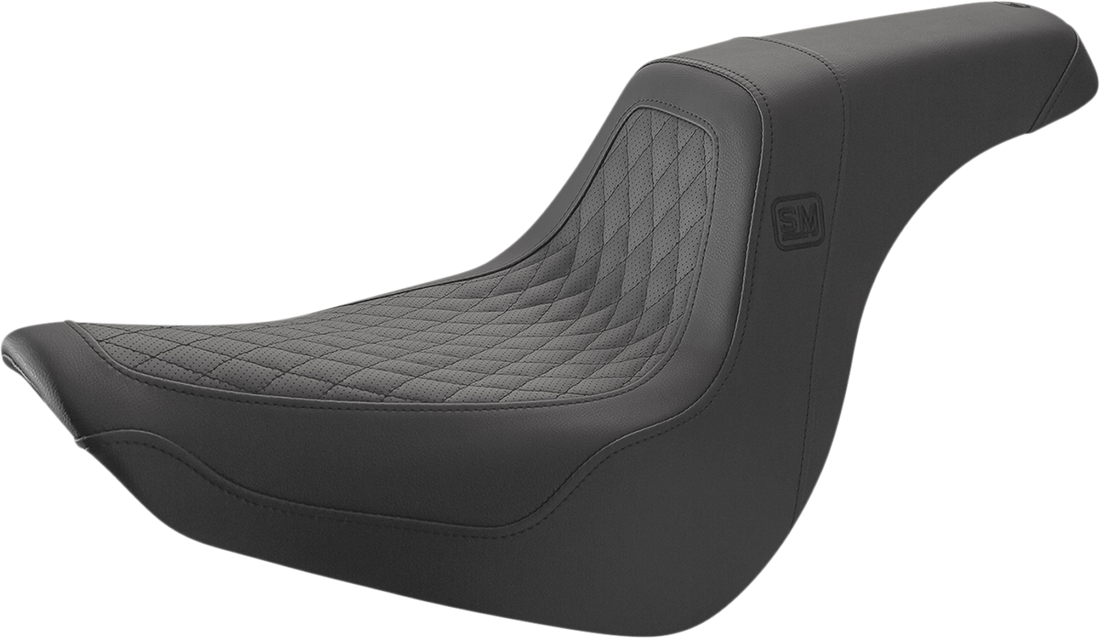0802-1448 - SADDLEMEN Speed Merchant Pro Series Seat - Black - FXLR/FLSB SM81829DB