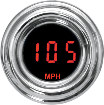 2210-0189 - DAKOTA DIGITAL 1-7/8" MPH 4000 Series Speedometer - Red Display MCL-4013R-R