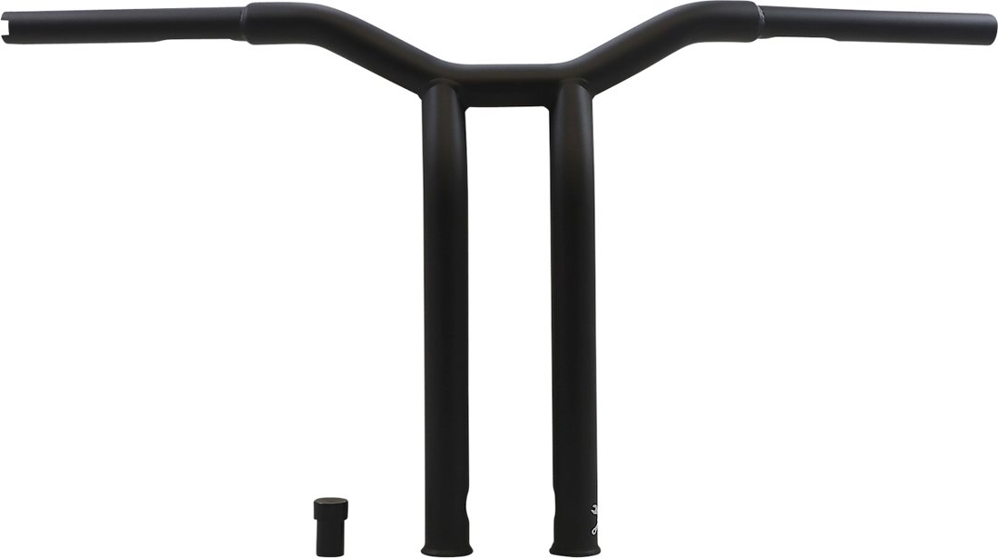 0601-5702 - BURLY BRAND Handlebar - Dominator - Raked - 14" - Matte Black B12-6053SB