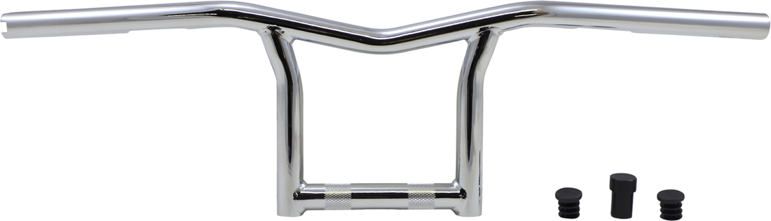 0601-5694 - BURLY BRAND Handlebar - Sid - 8" - Chrome B12-6030C